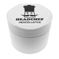 Headchef Hexcellence 2 Tone Silk 4 Piece Grinder