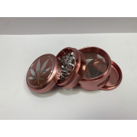 Pink Hemp Leaf Grinder