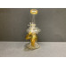 Gold Dab Rig with Bong Bowl