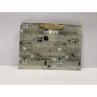 Champagne Colour Congratulations Gift Bag