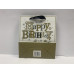 White & Gold Happy Birthday Gift Bag