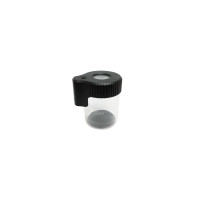 Dank Magnifying LED Glass Jar - Black
