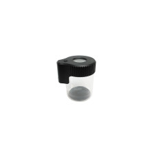 Dank Magnifying LED Glass Jar - Black