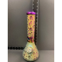 Rick & Morty Iridescent Glass Ice Bong