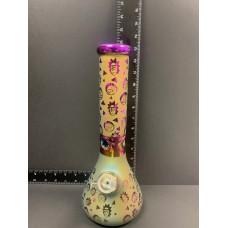 Rick & Morty Iridescent Glass Ice Bong