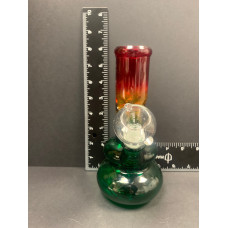 Medium Multicolour Glass Ice Bong