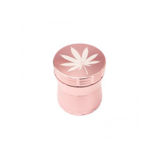 4 Part CNC Grinder 56mm - Pink - Leaf