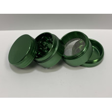 Green Stainless Steel 4pc Grinder
