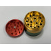 Rasta Colour Stainless Steel 4pc Grinder