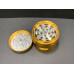 Gold Hemp Leaf 4pc Grinder