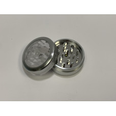 Silver 2pc Grinder