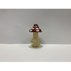 Mushroom Shaped Ornamental Glass Pipe