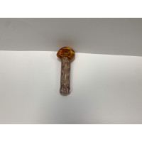 Multi-Coloured Thick Glass Pipe