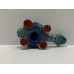 Turtle Shaped Glass Ornamental Pipe