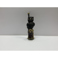 Authentic Peruvian Clay Owl Ornamental Pipe