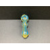 Blue & Yellow Glass Pipe