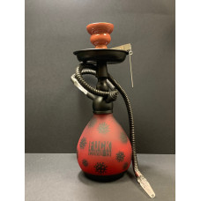 "Fuck Covid-19"  Red Glass Shisha 