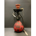 "Fuck Covid-19"  Red Glass Shisha 
