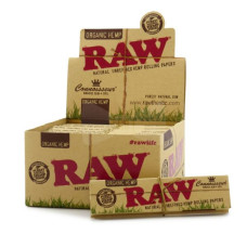 Raw Organic Connoisseur Kingsize Slim With Tips