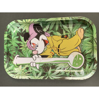 Smoking Mickey Metal Rolling Tray